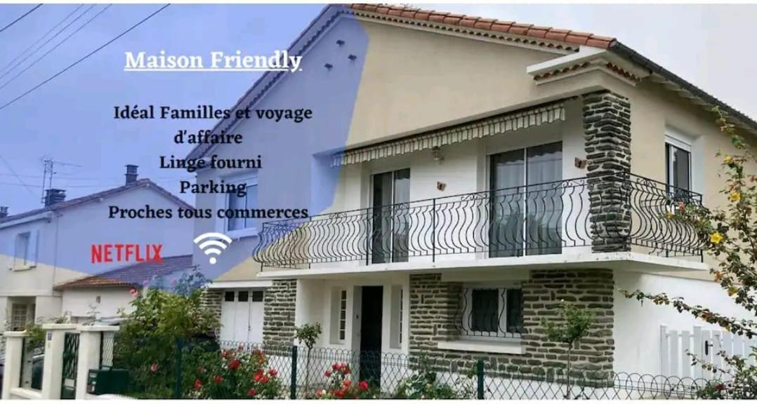 -Comme A La Maison- Jardin, Veranda, Ideal Familles Et Business นีออร์ ภายนอก รูปภาพ